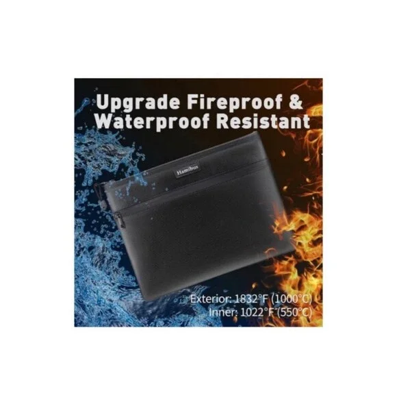 Fireproof and Waterproof Document Bag - Picture 2 of 8
